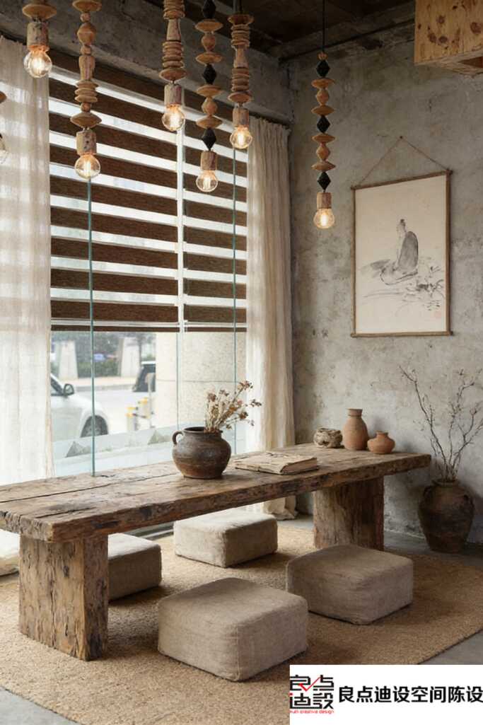 软装才是灵魂！工业风混搭侘寂感，这家咖啡店靠氛围刷爆小红书